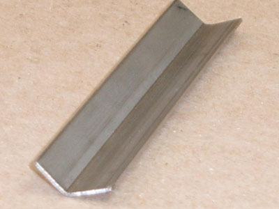 A-103 22 gauge roll formed stainless angle