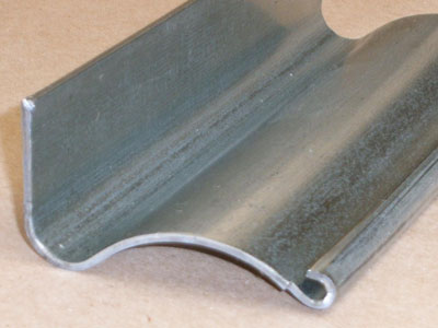 A-108 14 gauge roll formed latch plate angle channel