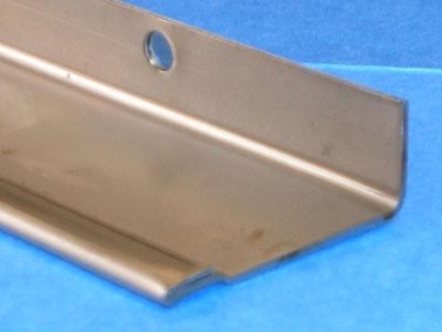 A-109 16 gauge roll formed angled apron