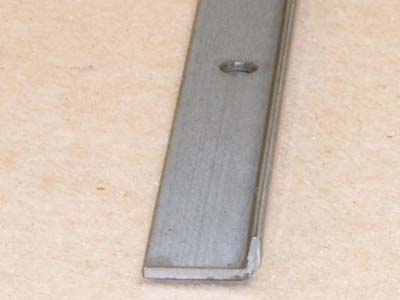 A-113 16 gauge roll formed angle with holes