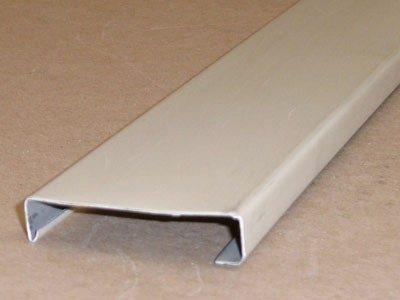 B-104 roll formed pre-painted aluminum batten cover