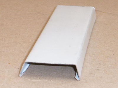 B-133 roll formed pre-painted metal batten cover