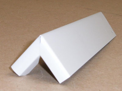 Smooth White 20 NEW Aluminum Outside Siding Corners 12 Inches 