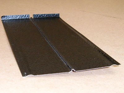 B-138 stamped metal painted roof tab
