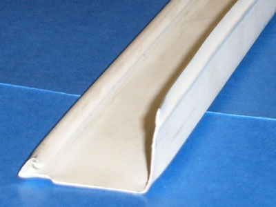 B-142 roll formed prepainted aluminum L trim
