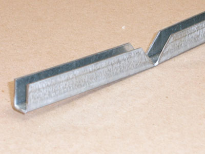C-108 16 gauge roll formed window frame with miter