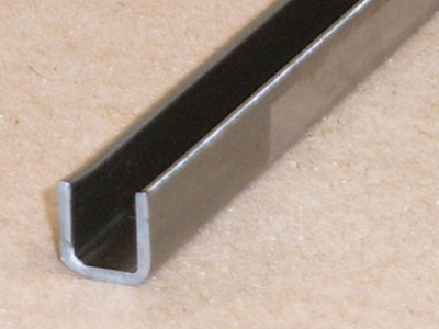 C-111 16 gauge roll formed finger channel