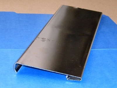S-115 24 gauge roll formed lifting bar drawer cover