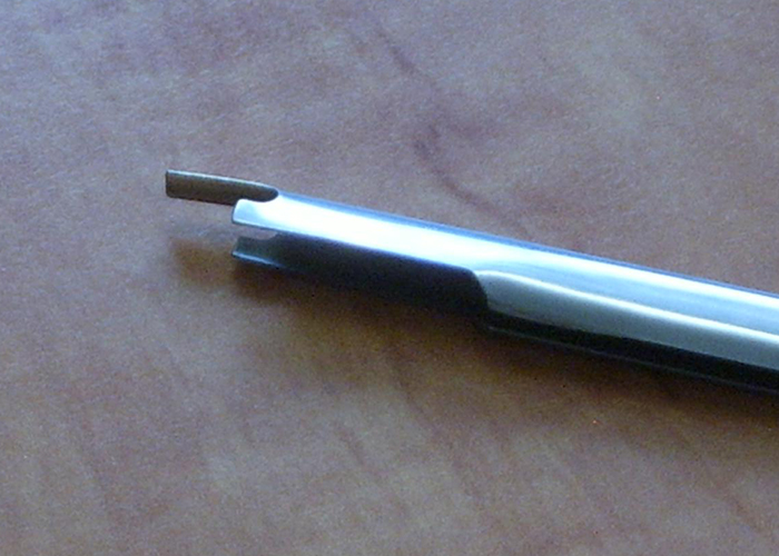 Cut end, side view - MP Metals