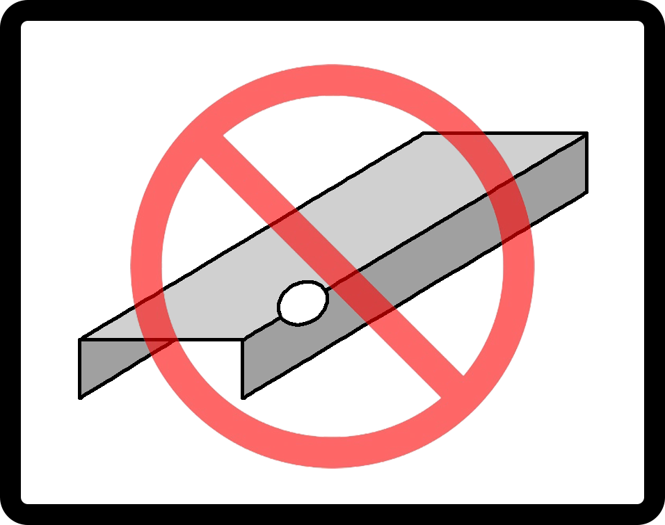 Holes on bends tend to distort - MP Metals