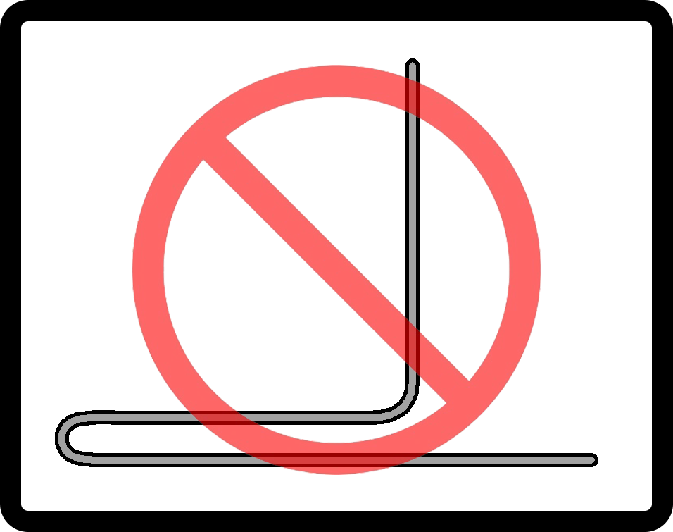 Sharp radii bending can cause cracking, breaking or weakening - MP Metals