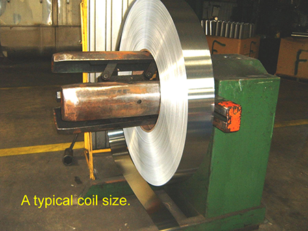 A typical coil size