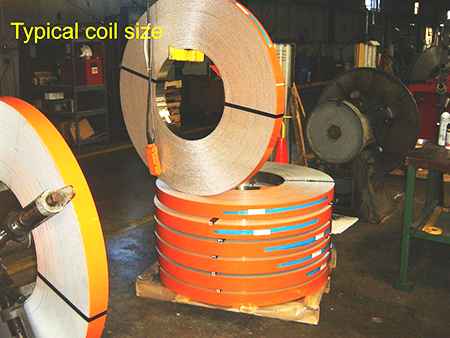 A typical coil size