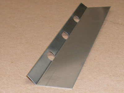 A-117 - 25 Gauge Galvanized Roll-formed One Leg Batten