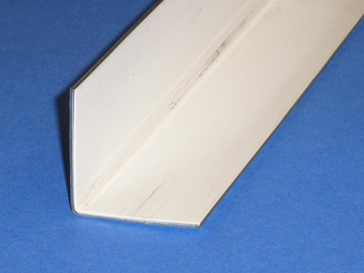 A 123 - 16 Gauge Pre-painted Galvanized Steel Angle