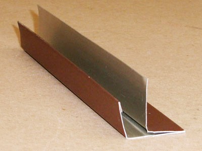 B-118 - Roll-formed Pre-painted Aluminum F-mold