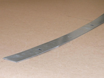 B-122 - 26 Gauge Stamped Galvanized Stiffener