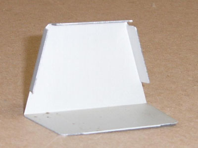 B-125 - Stamped Aluminum Batten End Cap