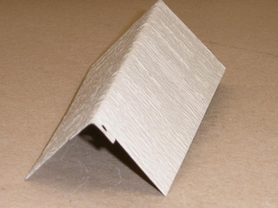 B-126 - Stamped Aluminum Pre-painted Outside Corner