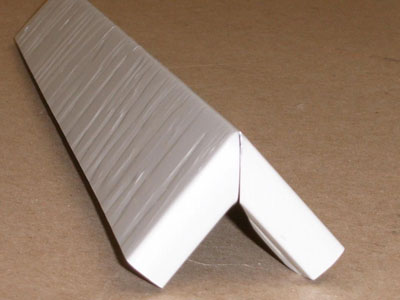 B-127 - Stamped Aluminum Pre-painted Woodgrain Corner