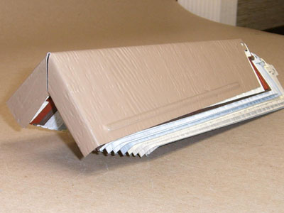 B-128 - Stamped Aluminum Pre-painted 8 Inch Siding Corners