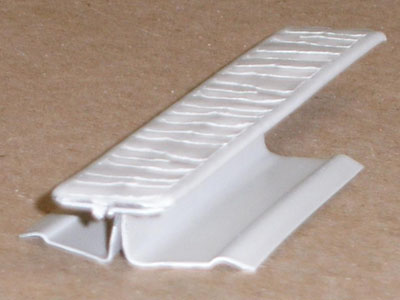 B-129 - Roll-formed Aluminum H-type Hardboard Siding Joint Connector
