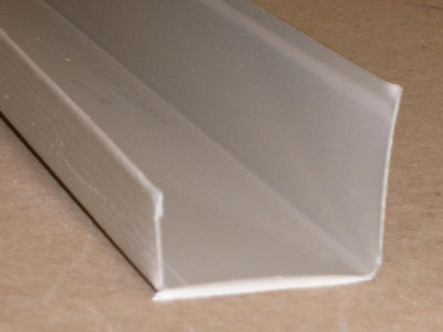B-130 - Roll-formed Pre-painted Aluminum J-trim