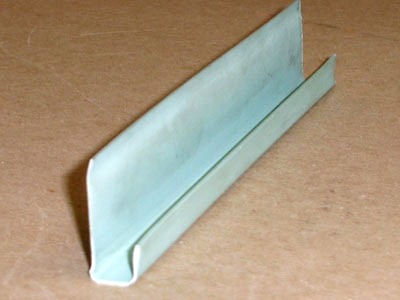 B-140 - Roll-formed Pre-painted Aluminum J-trim 0.375