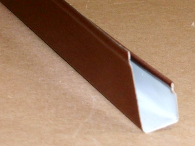 B-140 - Roll-formed Pre-painted Aluminum J-trim 0.625