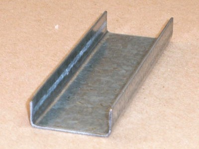 C-102 - 18 Gauge Roll-formed Galvanized Channel
