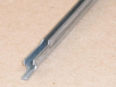 C-104 - 20 Gauge Roll-formed Galvanized Channel