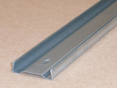 C-115 - 26 Gauge Roll-formed Embossed Channel with Slots