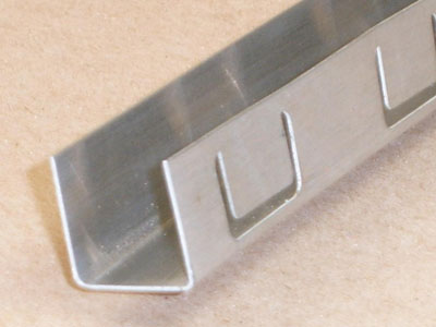 C-117 - Roll-formed Aluminum Filter Frame Support