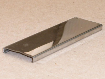 Cee-111 - Stainless Roll-formed Appliance Molding