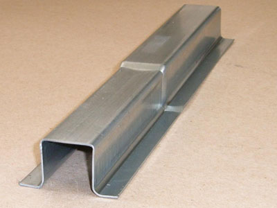 H-101 - 16 Gauge Roll-formed Galvanized Hat Girt