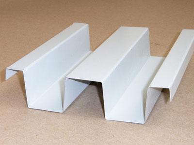 H-104 - 28 to 26 Gauge Roll-formed Metal 2 X 4 Girt or Purlin Painted