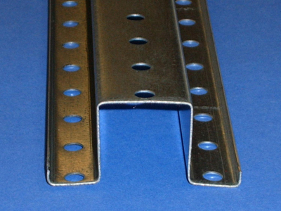 H-123 - 21 Gauge G90 Galvanized Steel Grade 80 Hat Channel