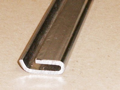 R-101 - 11 Gauge Roll-formed Weather Strip Channel