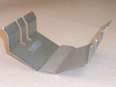 S-132 - 22 Gauge Roll-formed Heat Shield Reflector