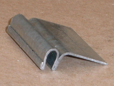 S-133 - 24 Gauge Roll-formed Galvanized Blade Stop