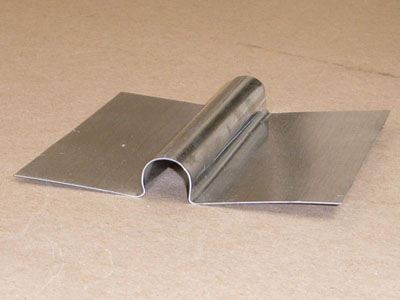 T-104 - Aluminum Heat Transfer Plate for 0.5 PEX Tubing