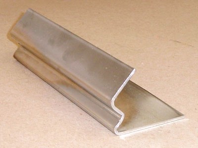 Z-105 - 12 Gauge Roll-formed Steel Conveyor Guide