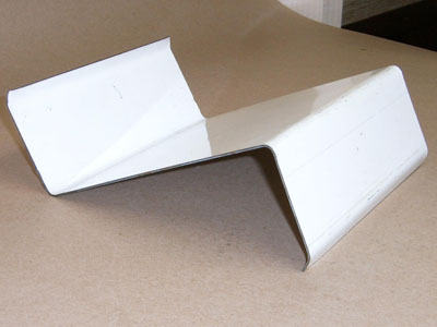 Z-107 - 16 Gauge Roll-formed Painted Marina Purlin